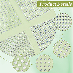 16 Sheets 4 Styles ABS Imitation Pearl Stickers Paper Sheets for Craft&nbsp;DIY-CP0013-56