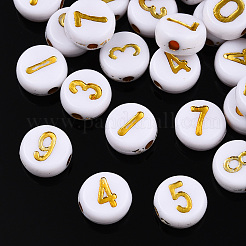 Plating Acrylic Beads&nbsp;PACR-R243-02