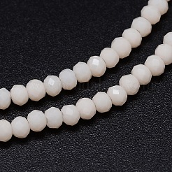 Faceted Rondelle Glass Beads Strands&nbsp;GLAA-M028-2mm-B02