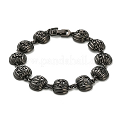 Halloween Brass Link Bracelets for Women&nbsp;BJEW-B149-02B