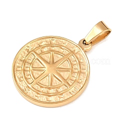 304 Stainless Steel Pendants&nbsp;STAS-C154-06A-G