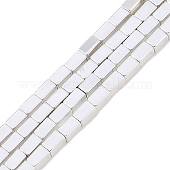 Electroplated Synthetic Non-magnetic Hematite Beads Strands&nbsp;G-C156-01