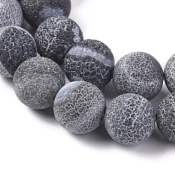 Natural Weathered Agate Beads Strands&nbsp;G-L534-M-10mm