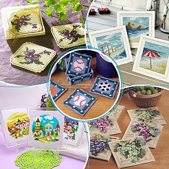 Cotton & Polyester Bookmarks for Cross Stitch Making&nbsp;DIY-WH0558-10