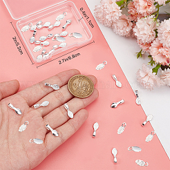 30Pcs 2 Styles Alloy Pinch Bails&nbsp;FIND-BBC0005-19