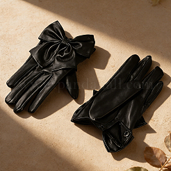 1 Pair PU Leather Gloves&nbsp;DIY-CL0001-92