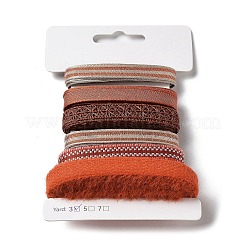 18 Yards 6 Styles Polyester Ribbon&nbsp;SRIB-C001-D02