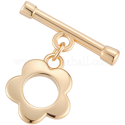 10Pcs Brass Toggle Clasps&nbsp;KK-BBC0021-04
