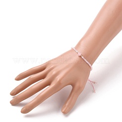 Adjustable Nylon Thread Braided Bead Bracelets&nbsp;BJEW-JB05658-01