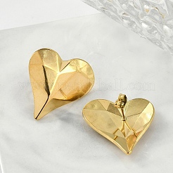 304 Stainless Steel Stud Earrings For Women&nbsp;EJEW-B113-01G-03