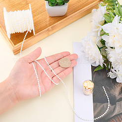 1 Bag ABS Plaastic Pearl Ball Chains&nbsp;AJEW-CY0002-24