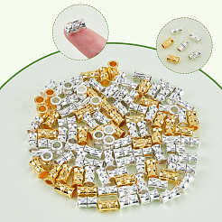 120Pcs 3 Colors Alloy European Beads&nbsp;FIND-SP0002-38