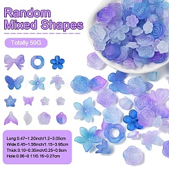 50G Transparent Acrylic Beads&nbsp;OACR-YW0002-44F