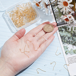 200Pcs Brass Earring Hooks&nbsp;KK-ME0001-25