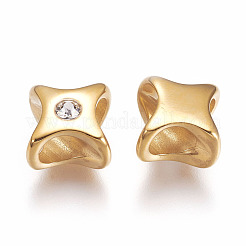 304 Stainless Steel Slide Charms&nbsp;STAS-I097-088G