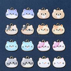 16Pcs 8 Colors Painted Alloy Pendants&nbsp;FIND-FS0001-97