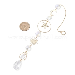 Glass Hanging Suncatchers&nbsp;HJEW-JM04582