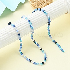 Electroplate Glass Beads Strands&nbsp;EGLA-yw0002-C01