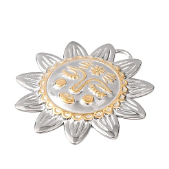 304 Stainless Steel Pendants&nbsp;X-STAS-G385-06GP