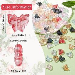 100Pcs Transparent Glass Beads&nbsp;GLAA-CJ0002-40