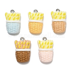 Opaque Resin Pendants&nbsp;RESI-F057-01
