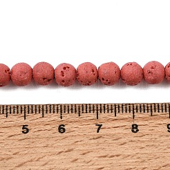 Dyed Synthetic Lava Rock Beads Strands&nbsp;GG-CBAAE19-06A-04