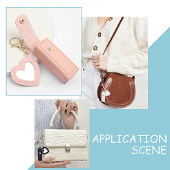 3Pcs 3 Colors PU Leather Lipstick Storage Bags&nbsp;HJEW-WR0001-08A