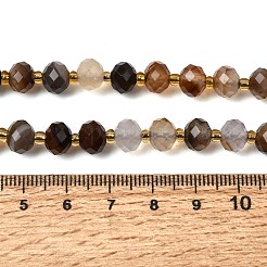 Natural Banded Agate Beads Strands&nbsp;G-D105-B13