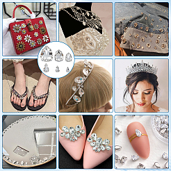 120Pcs Sew on Rhinestone&nbsp;RGLA-FG0001-32