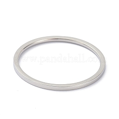 Non-Tarnish 1mm Polished Plain Dome Finger Ring for Girl Women&nbsp;RJEW-C012-02A-P