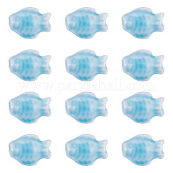 18Pcs Handmade Porcelain Beads Strands&nbsp;PORC-TADJ0001-04B