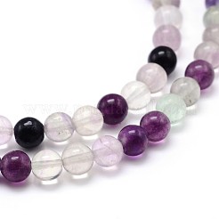 Natural Gemstone Round Bead Strands&nbsp;G-J303-20-4mm