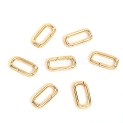 Brass Spring Gate Rings&nbsp;FIND-WH0127-90G