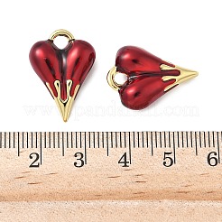 Brass Enamel Pendants&nbsp;KK-C110-32G