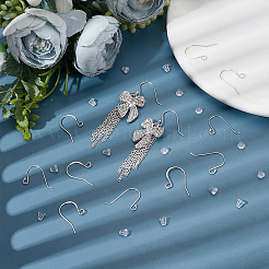 2 Styles 925 Sterling Silver Earring Hooks&nbsp;STER-UN0001-41