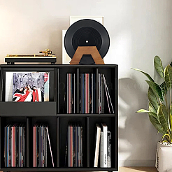 Wood Record Display Stands&nbsp;ODIS-WH0030-130