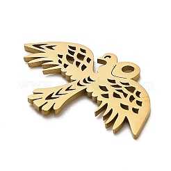 304 Stainless Steel Pendants&nbsp;STAS-D050-05G