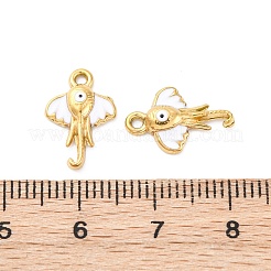 304 Stainless Steel Enamel Pendants&nbsp;STAS-B085-37G-02