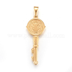 304 Stainless Steel Big Pendants&nbsp;X-STAS-L210-02G