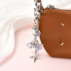 Iron & Alloy Resin Pendant Decorations&nbsp;HJEW-YW00515