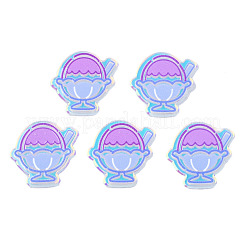 Transparent Printed Acrylic Cabochons&nbsp;TACR-N016-27