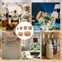 80Pcs 6 Styles Column Cork Stopper&nbsp;FIND-BC0014-31