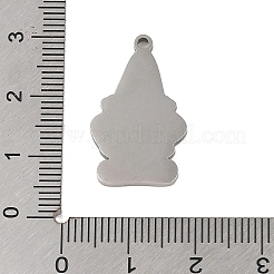 Non-Tarnish 201 Stainless Steel Pendants&nbsp;STAS-C095-35P