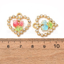 304 Stainless Steel & Resin Pendants&nbsp;RE-CBA1E3F-01