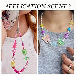 24Pcs 3 Styles UV Plating Opaque Acrylic Beads&nbsp;OACR-FS0002-63