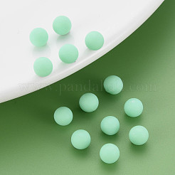 Opaque Acrylic Beads&nbsp;PAB702Y-B01-06