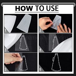 Glass Hotfix Rhinestone&nbsp;DIY-WH0558-03B