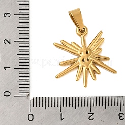 Ion Plating(IP) 304 Stainless Steel Pendants&nbsp;STAS-C103-28G