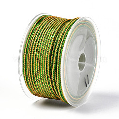 11M Polycotton Metallic Braided Cord&nbsp;OCOR-N008-01C