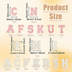 Towel Cloth Computerized Embroidery Cloth Iron On/Sew On Patches&nbsp;DIY-FG0006-19